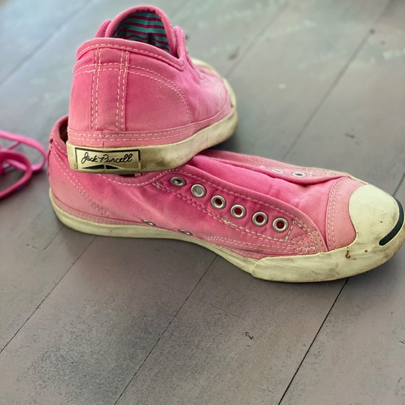Jack Parcell pink canvas sneakers size 7 - Picture 7 of 9